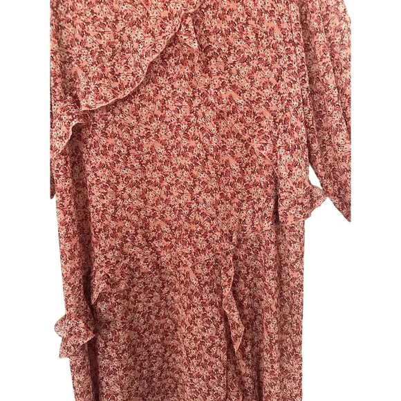 Maeve by Anthropologie Flower Print Flutter Dress - Picture 2 of 4